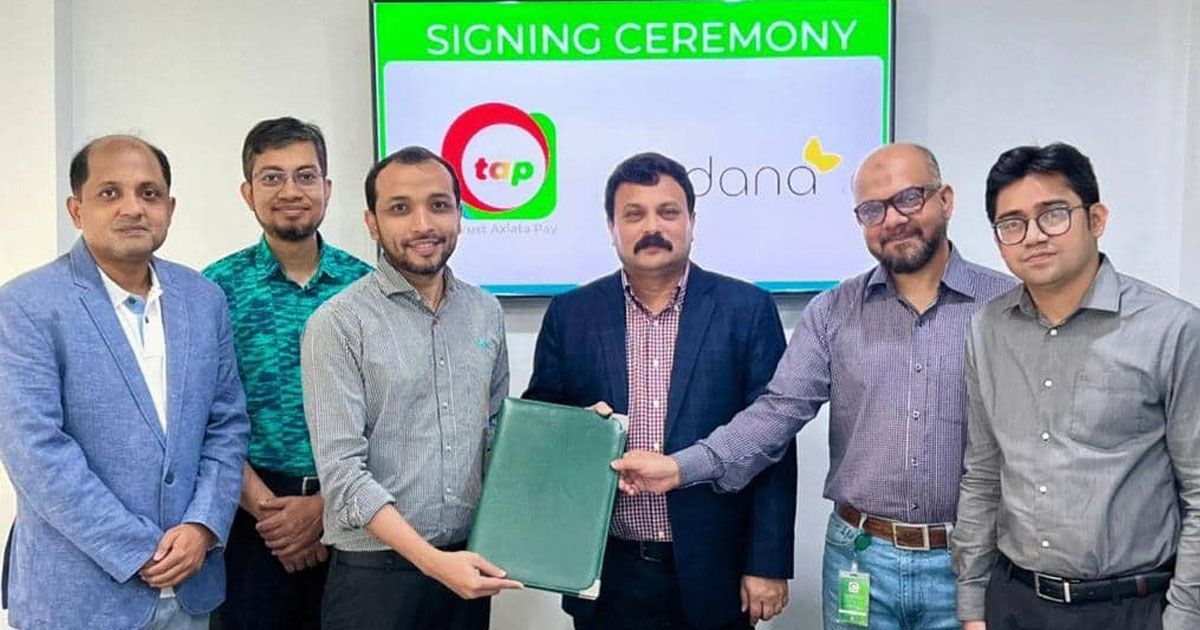 ট্যাপ ও ডানা ফিনটেকের মধ্যে চুক্তি
