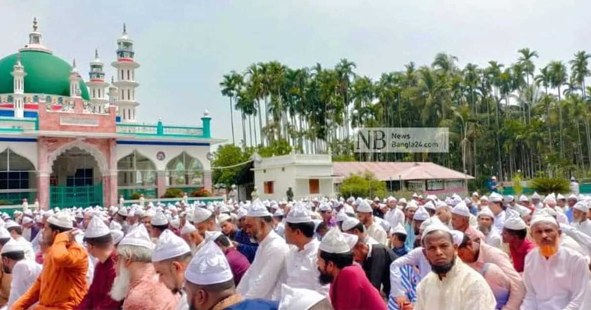 সৌদির চাঁদে ঈদ দেশের বিভিন্ন জায়গায়