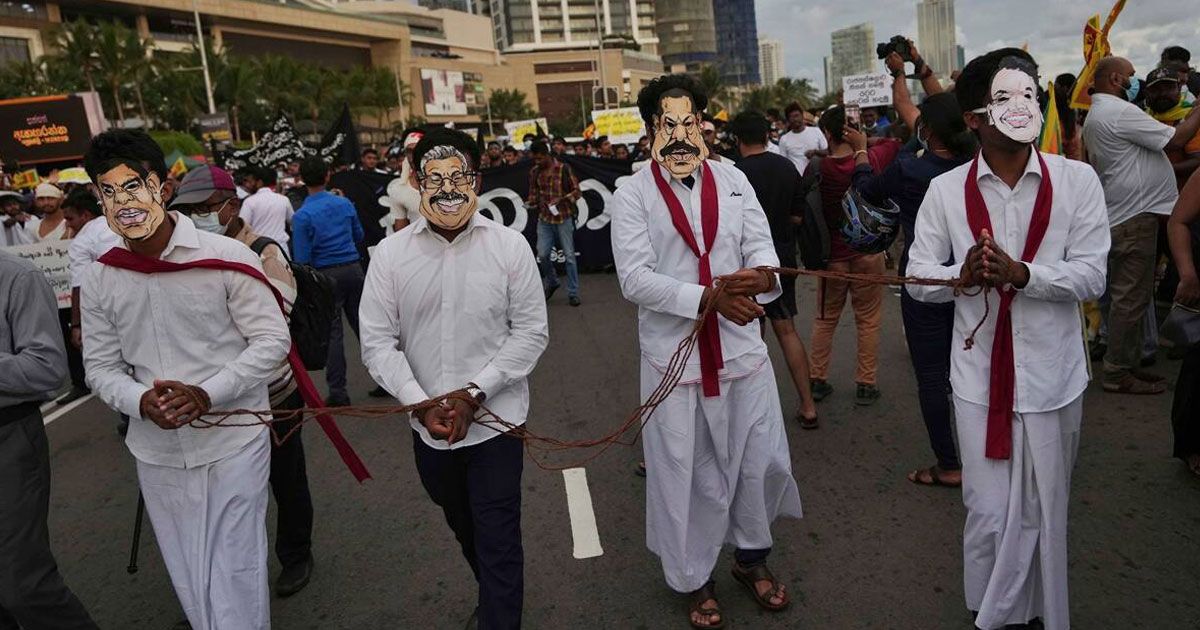 লঙ্কান সরকারের বিরুদ্ধে অনাস্থা প্রস্তাব