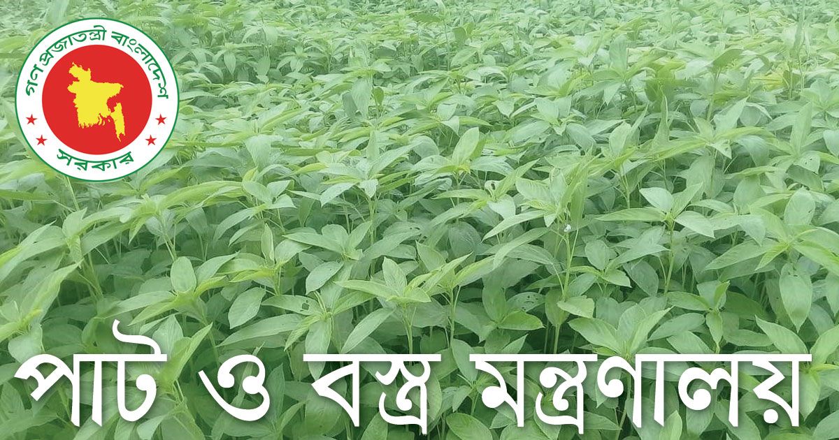 পাট ও বস্ত্র মন্ত্রণালয়ের প্রকল্পে চাকরি