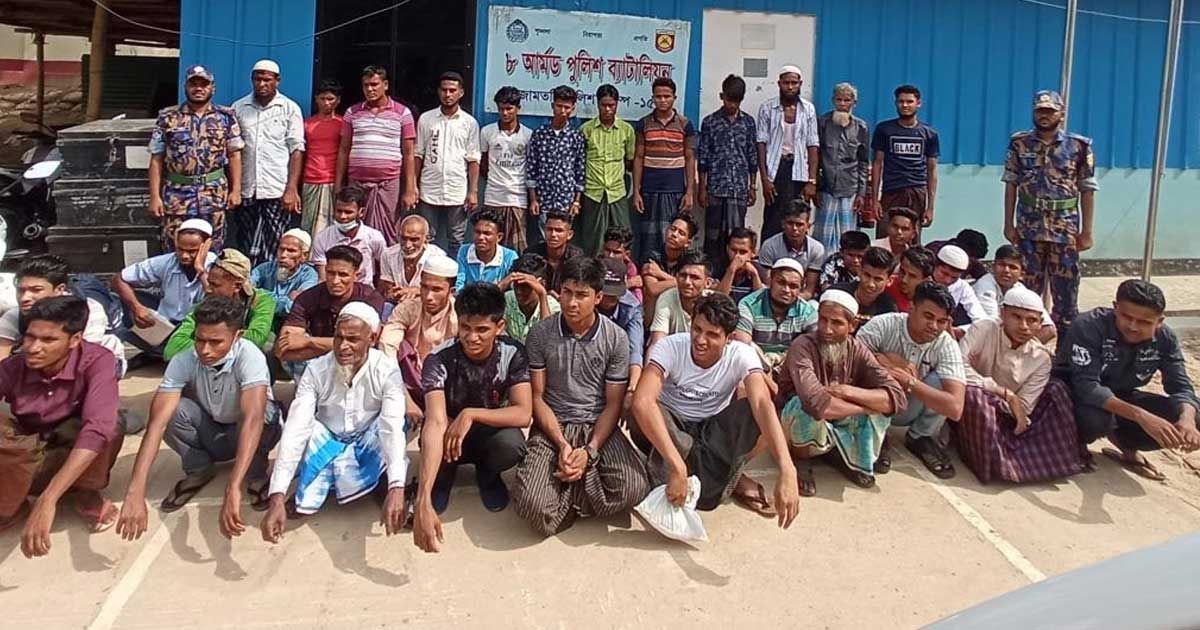 ক্যাম্প থেকে পালানোর চেষ্টা, ২০৩ রোহিঙ্গা আটক