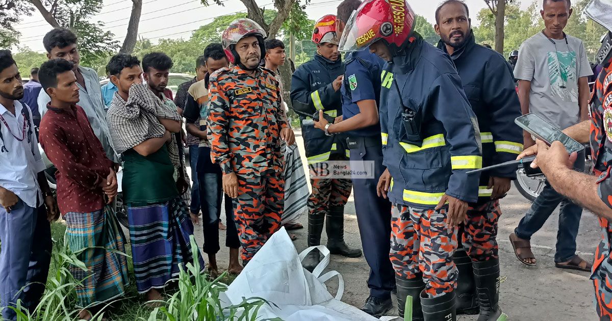 দুই-বাসের-সংঘর্ষে-পরিচ্ছন্নতাকর্মী-নিহত