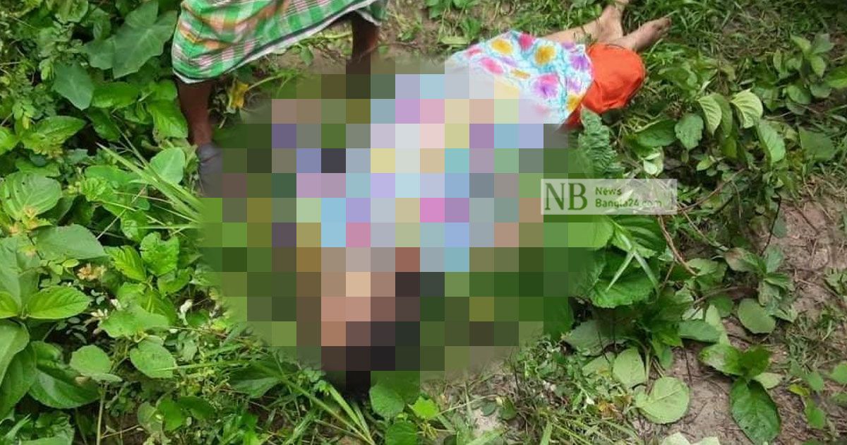রেললাইনের পাশের ঝোপে নারীর মরদেহ
