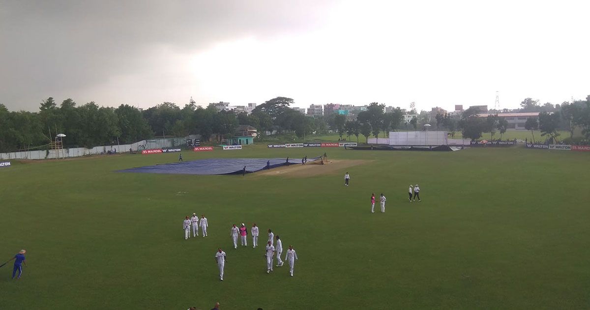 শ্রীলঙ্কার বিরুদ্ধে প্রস্তুতি ম্যাচে বৃষ্টির হানা