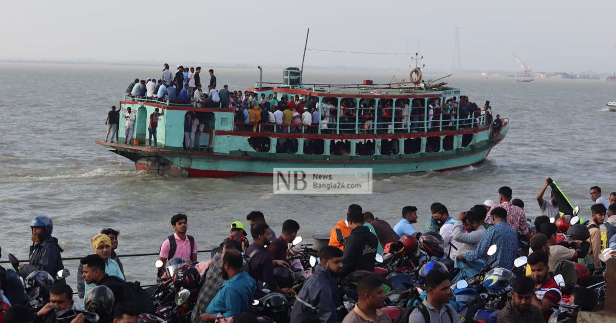 শিমুলিয়া-বাংলাবাজার-মাঝিরকান্দিতে নৌযান চলাচল শুরু