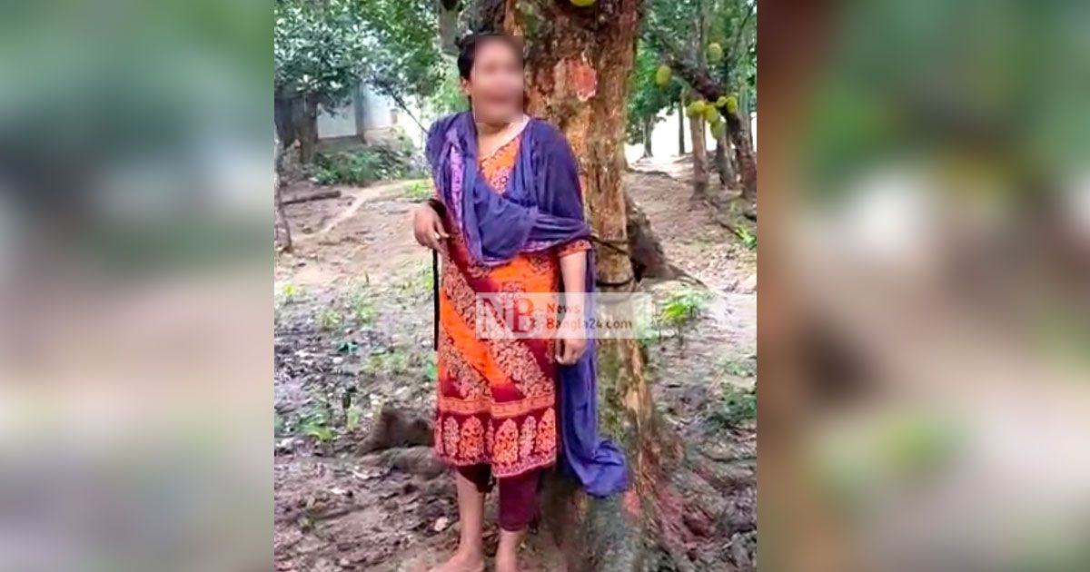 গৃহবধূকে গাছে বেঁধে ‘নির্যাতন’, ৯৯৯-এ উদ্ধার