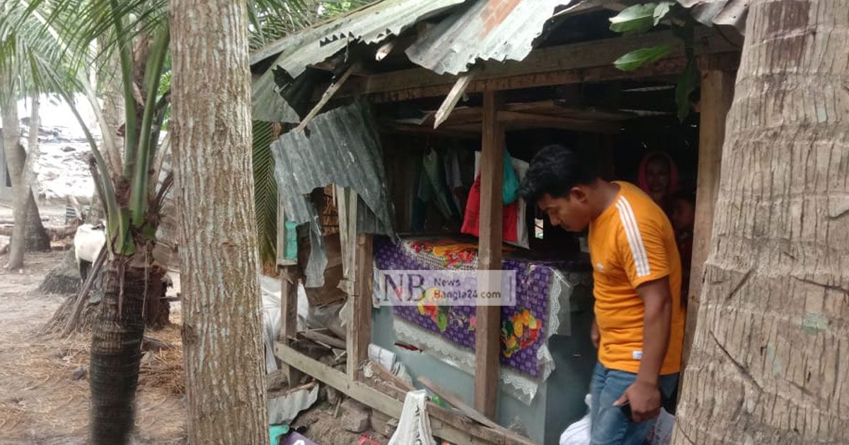 জমি নিয়ে বিরোধে দুই পক্ষের সংঘর্ষ, লুটপাট