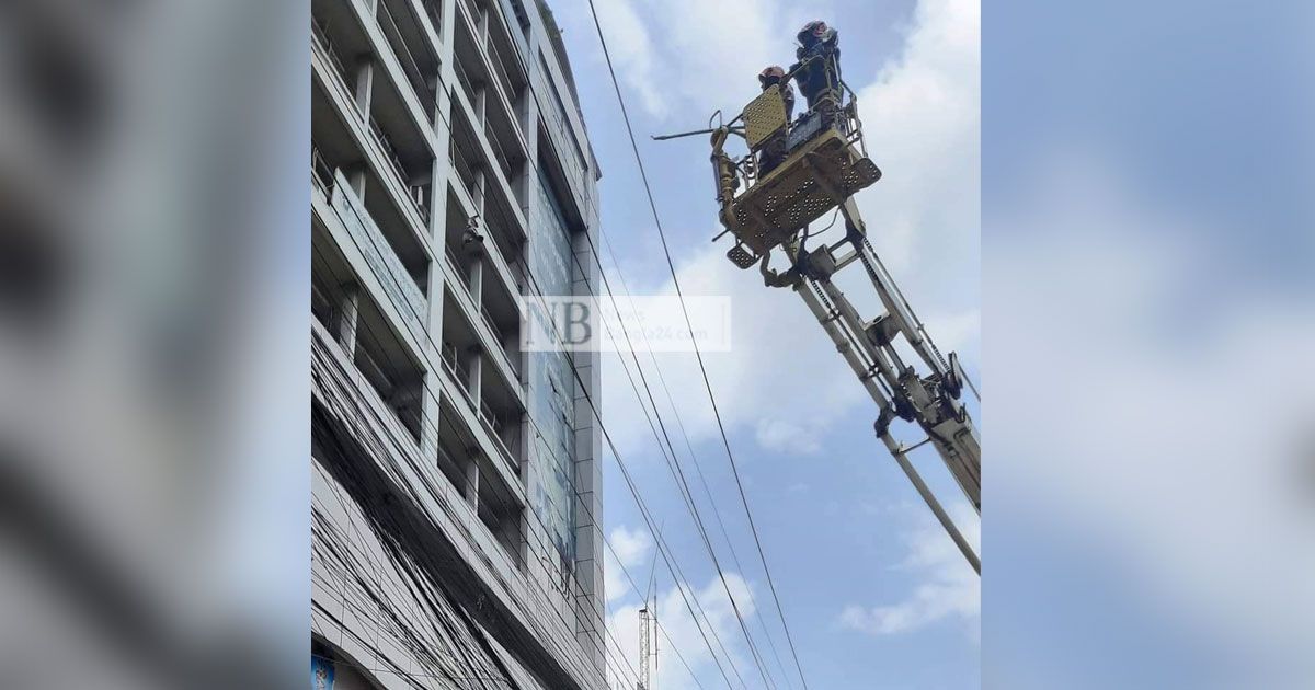 বৈদ্যুতিক তারে জড়াল কবুতর, প্রাণ বাঁচাল ফায়ার সার্ভিস