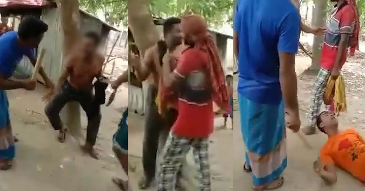 ‘ছাগল চুরির’ অভিযোগে ২ যুবককে বেধড়ক মারধর