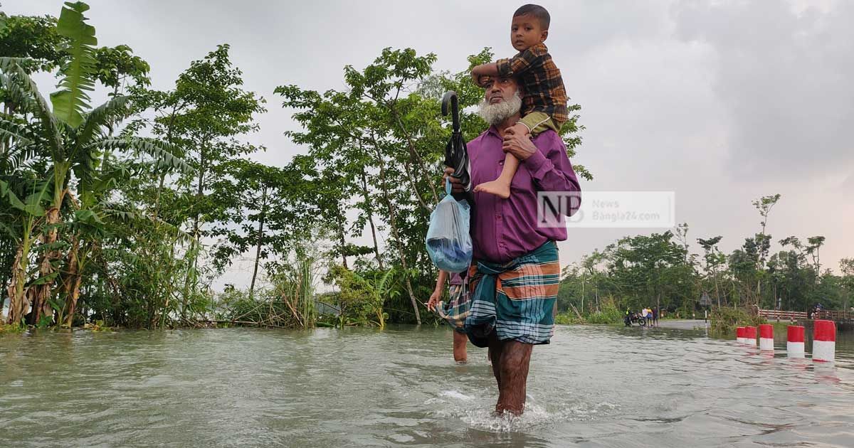 ১৮ বছরের মধ্যে সিলেটে সবচেয়ে বড় বন্যা