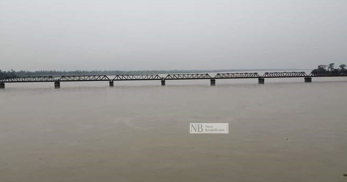 তিস্তায় বাড়ছে পানি, হুমকিতে ইচলি বাঁধ