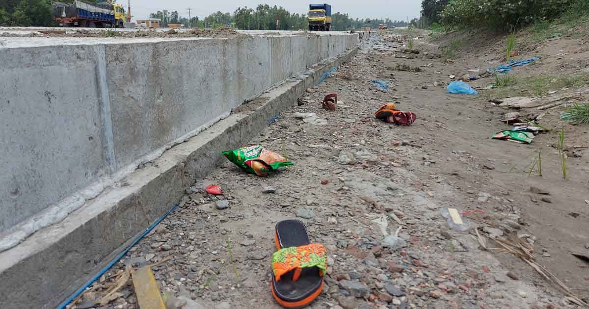 ট্রাকচাপায় শিশু-নারী নিহত