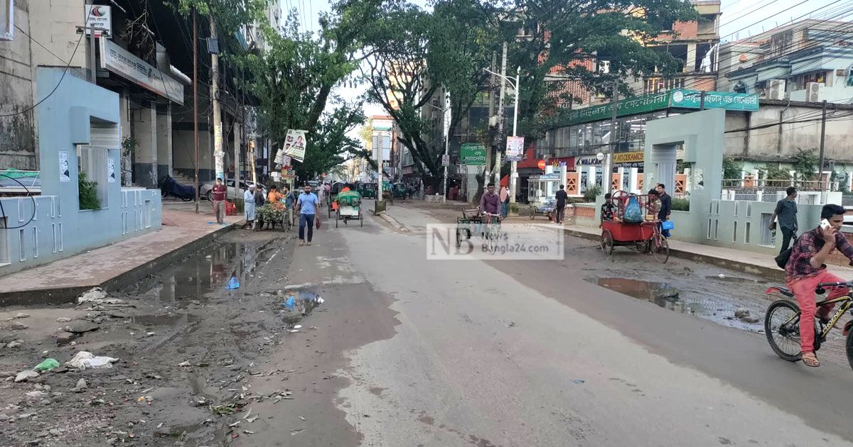 পানি নেমে যাচ্ছে সিলেট নগরের