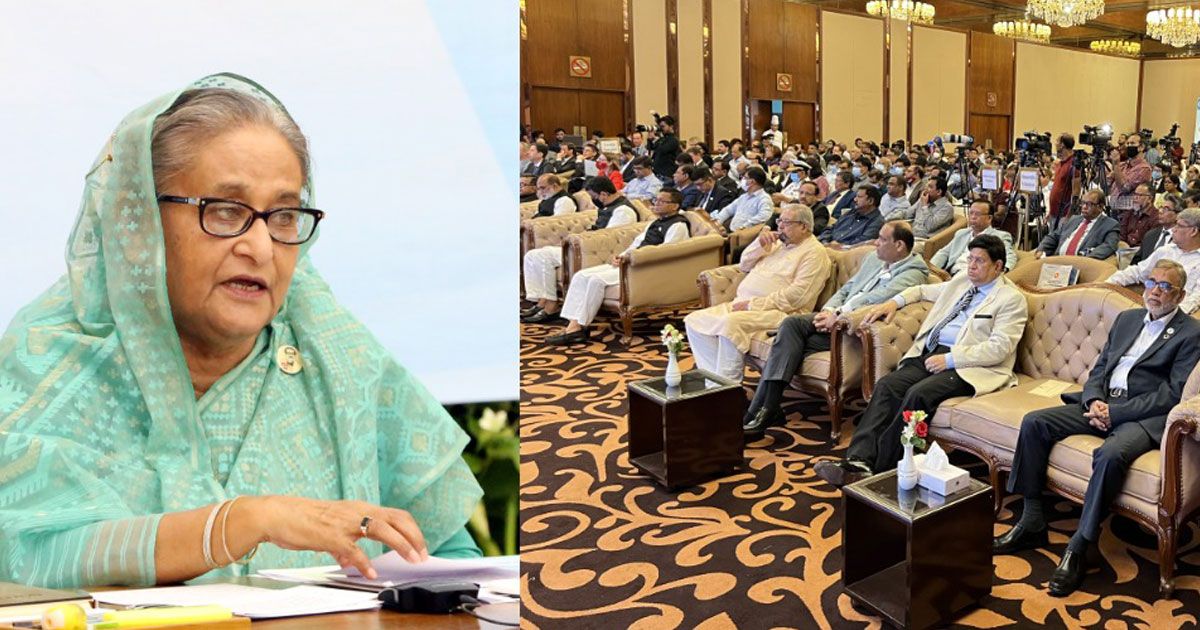 বৈশ্বিক মন্দাতেও এগিয়ে যাবে দেশ: প্রধানমন্ত্রী