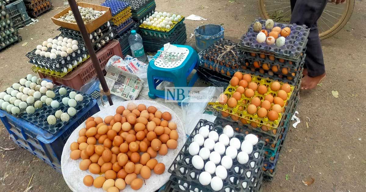 ডিমের বাজারও চড়া
