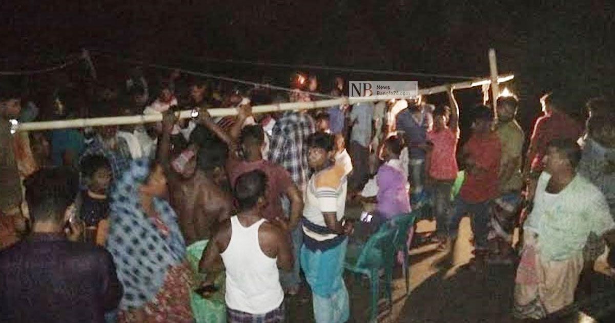নদীতে পড়ে ভাই-বোন নিখোঁজ