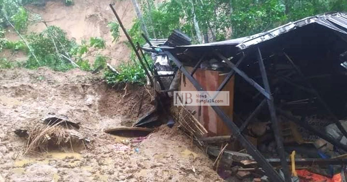 জৈন্তাপুরে টিলা ধসে একই পরিবারের ৪ জনের মৃত্যু