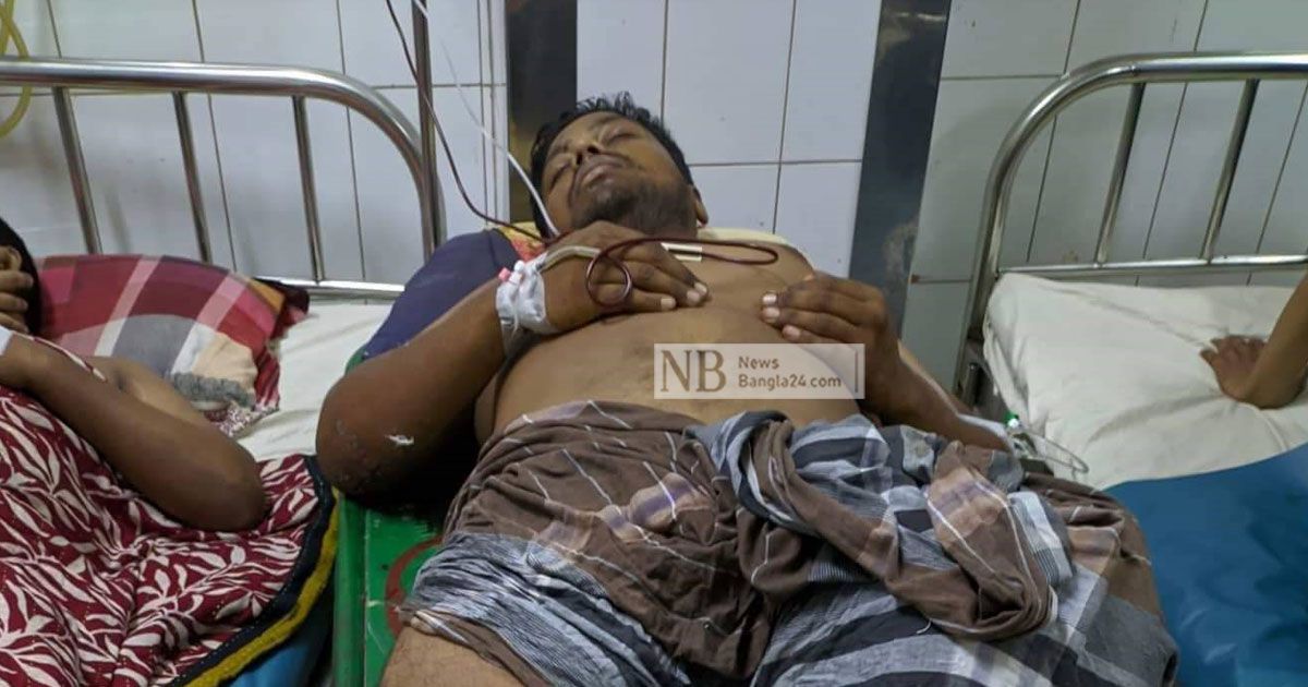 সড়ক দুর্ঘটনায় আহত