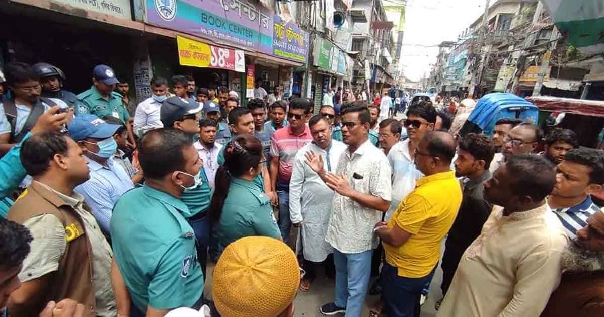 পুলিশের-বাধায়-বিএনপির-বিক্ষোভ-কর্মসূচি-পণ্ড