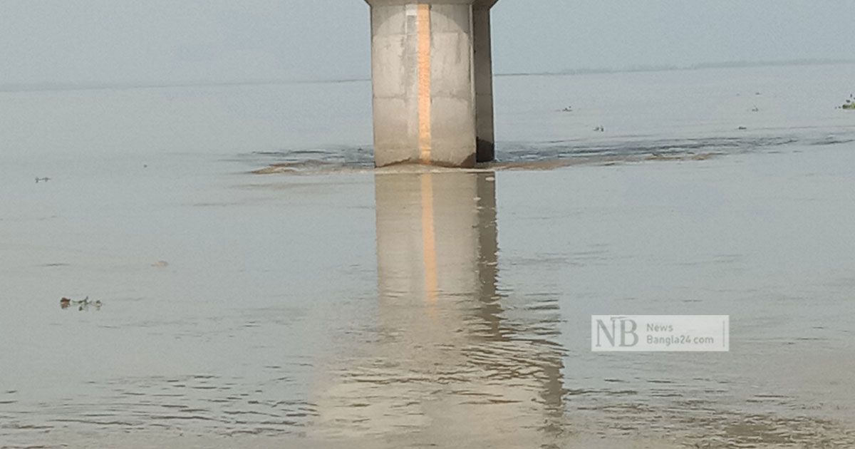 তিস্তার পানি বিপৎসীমা ছুঁইছুঁই