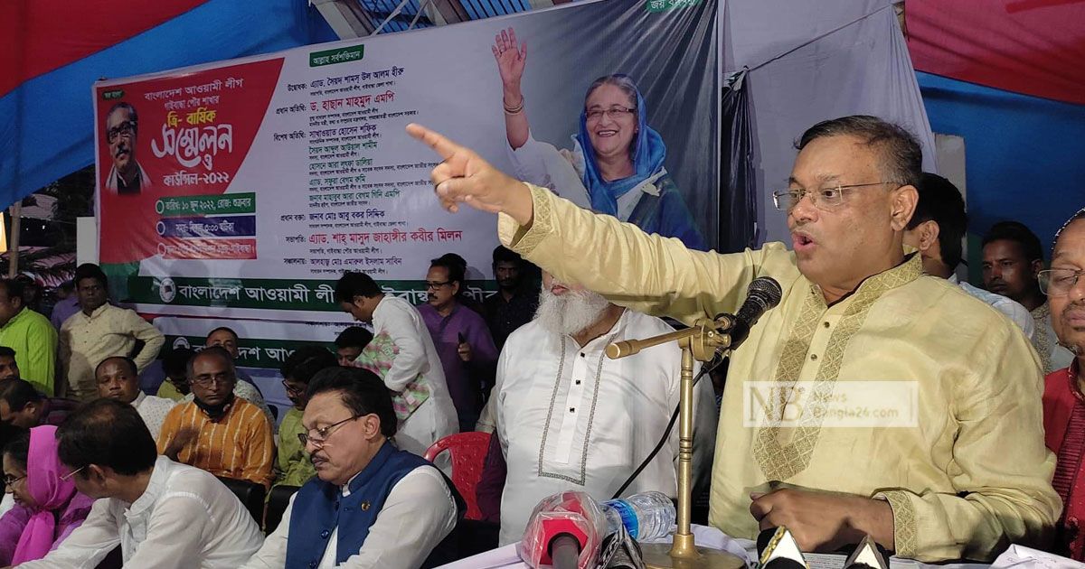 বিদেশি ইস্যু নিয়ে দেশে বিশৃঙ্খলা নয়: তথ্যমন্ত্রী