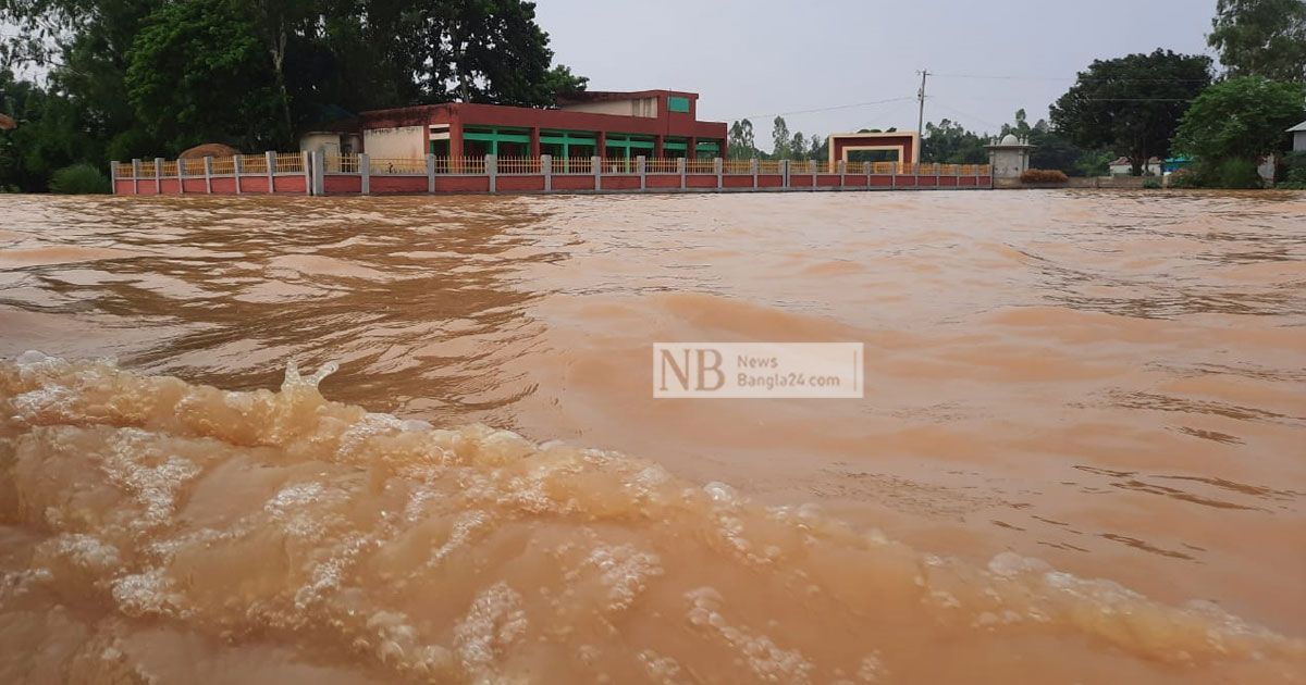 কুড়িগ্রামে পাহাড়ি ঢলে ২০ হাজার মানুষ পানিবন্দি