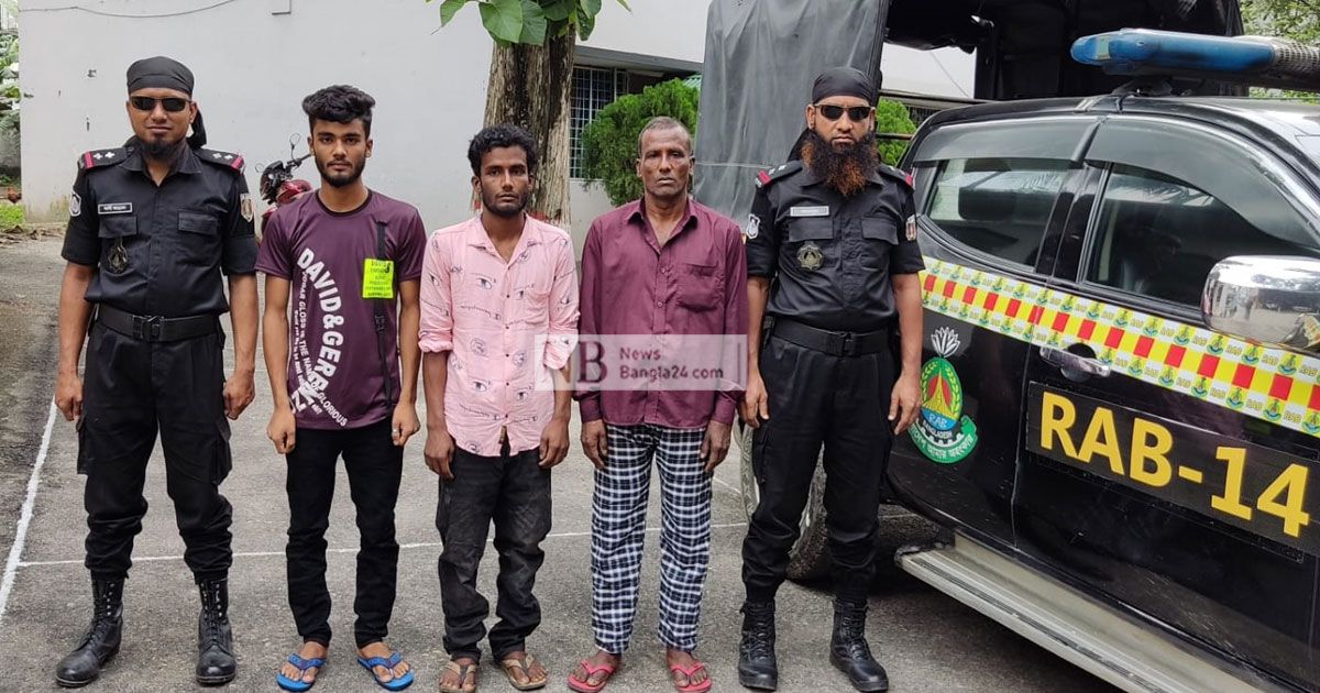হত্যা মামলায় বাবাসহ দুই ছেলে গ্রেপ্তার