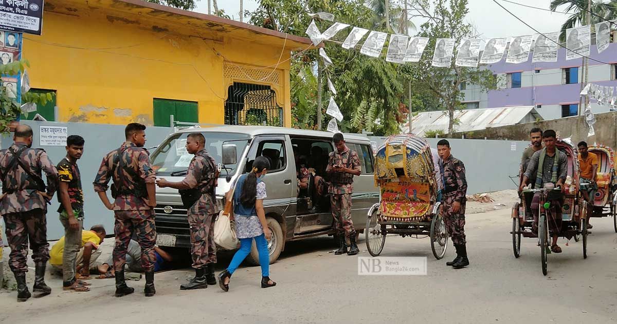 নিরাপত্তার চাদরে কুমিল্লা