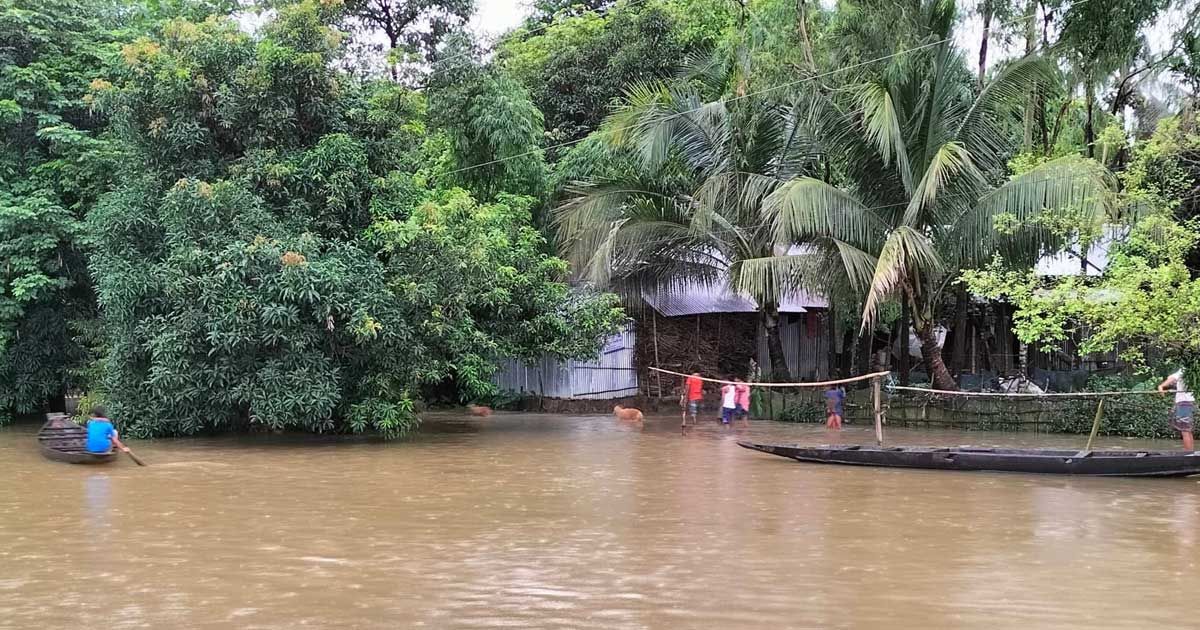 সুরমার পর এবার যাদুকাটার পানি বিপৎসীমার ওপর