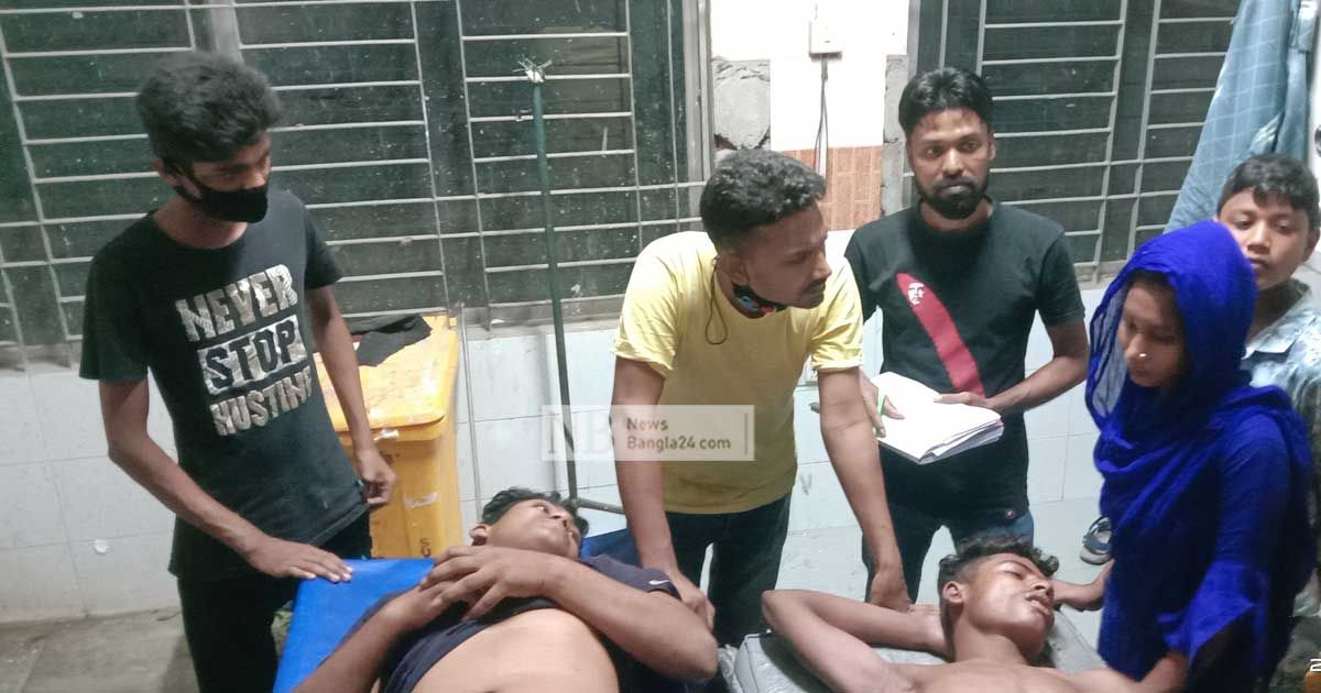 ফেনসিডিল নিয়ে আহত দুই যুবকের নামে মামলা