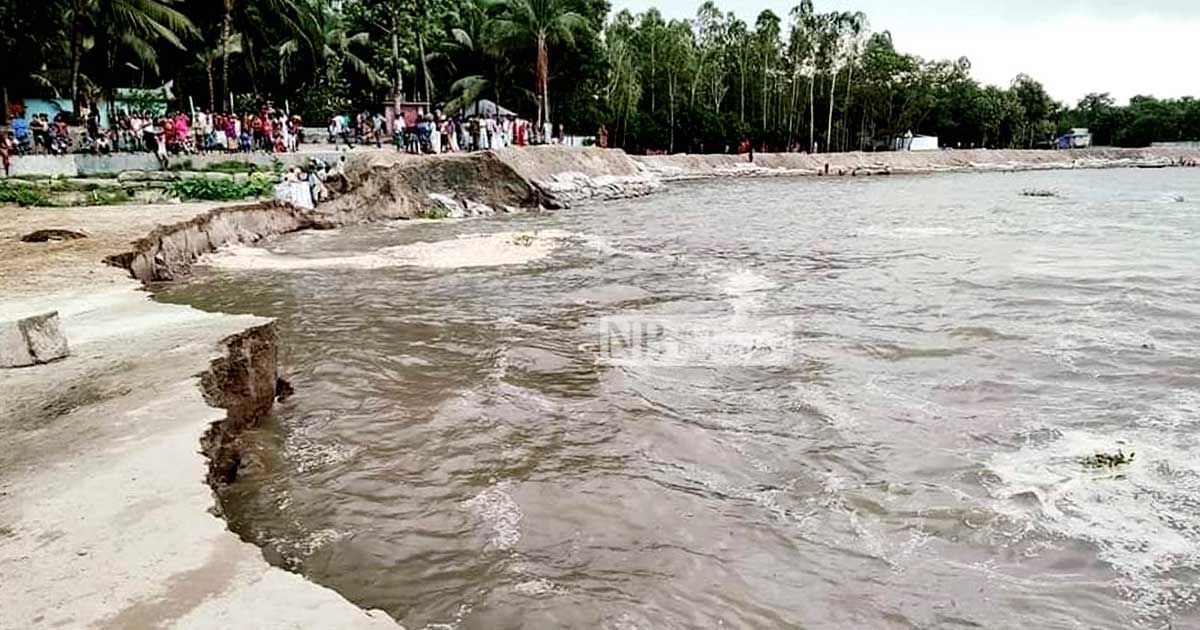 ক্ষুধার্ত মেঘনার সঙ্গে লড়ছে নরসিংদী