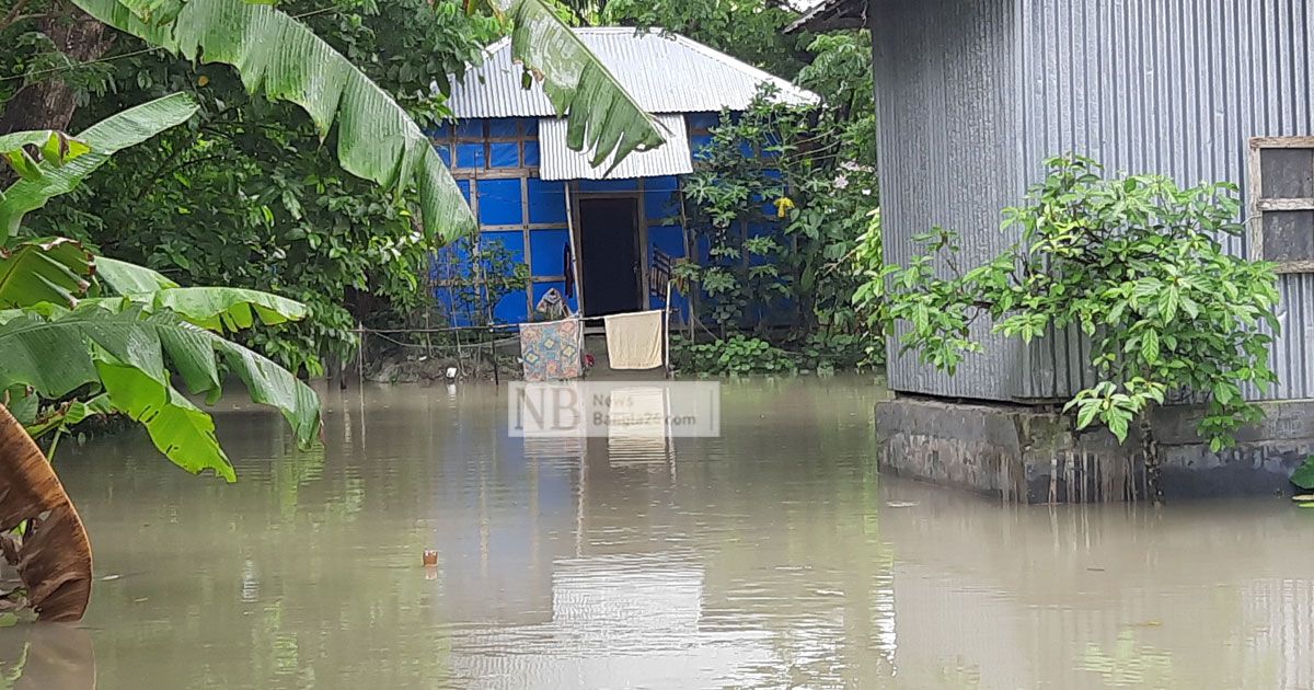 ভোলায় পানিবন্দি ৩০ হাজার মানুষ