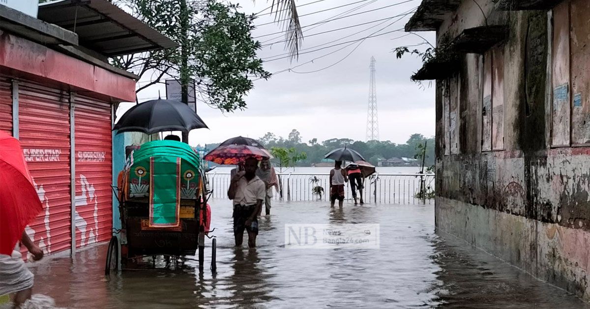 টানা তিন দিন বিপৎসীমার ওপর সুরমার পানি