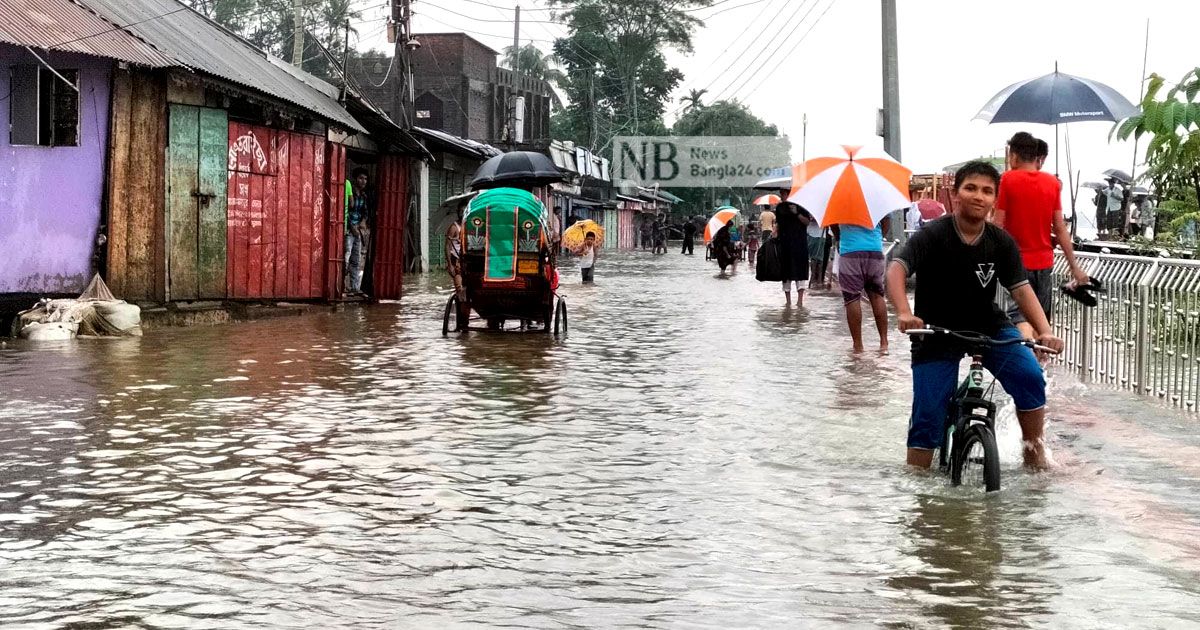 টানা তিন দিন বিপৎসীমার ওপর সুরমার পানি