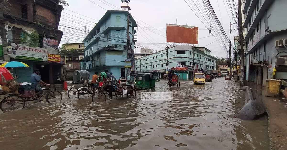 আবার ডুবছে সিলেট নগর, বাড়ছে দুর্ভোগ