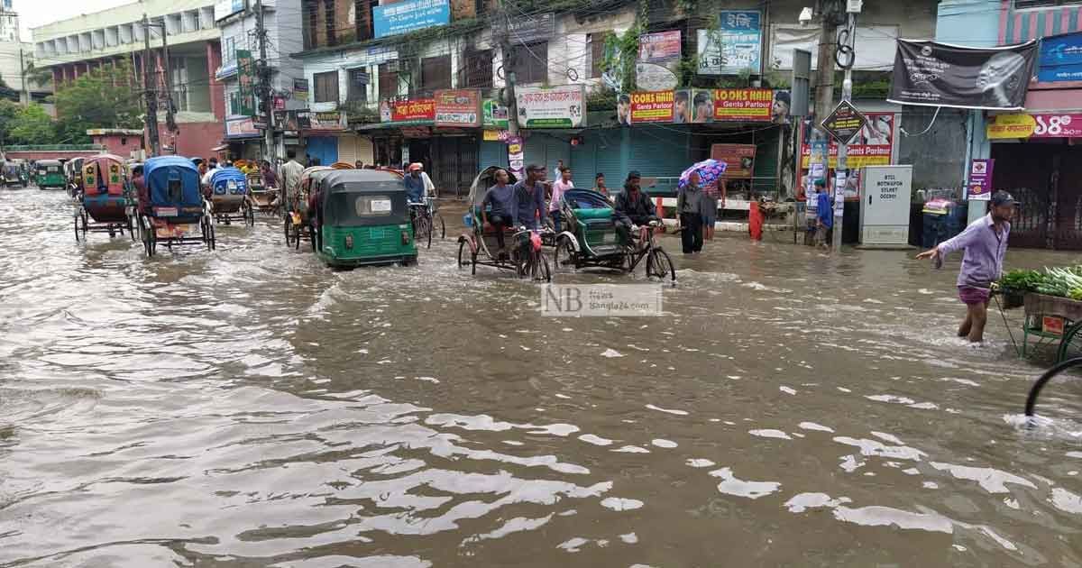 আবার-ডুবছে-সিলেট-নগর-বাড়ছে-দুর্ভোগ