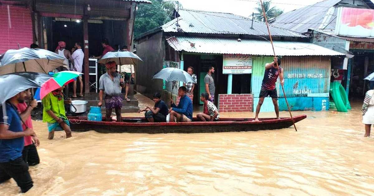 সিলেট সুনামগঞ্জের পর তলিয়ে যাচ্ছে নেত্রকোণাও