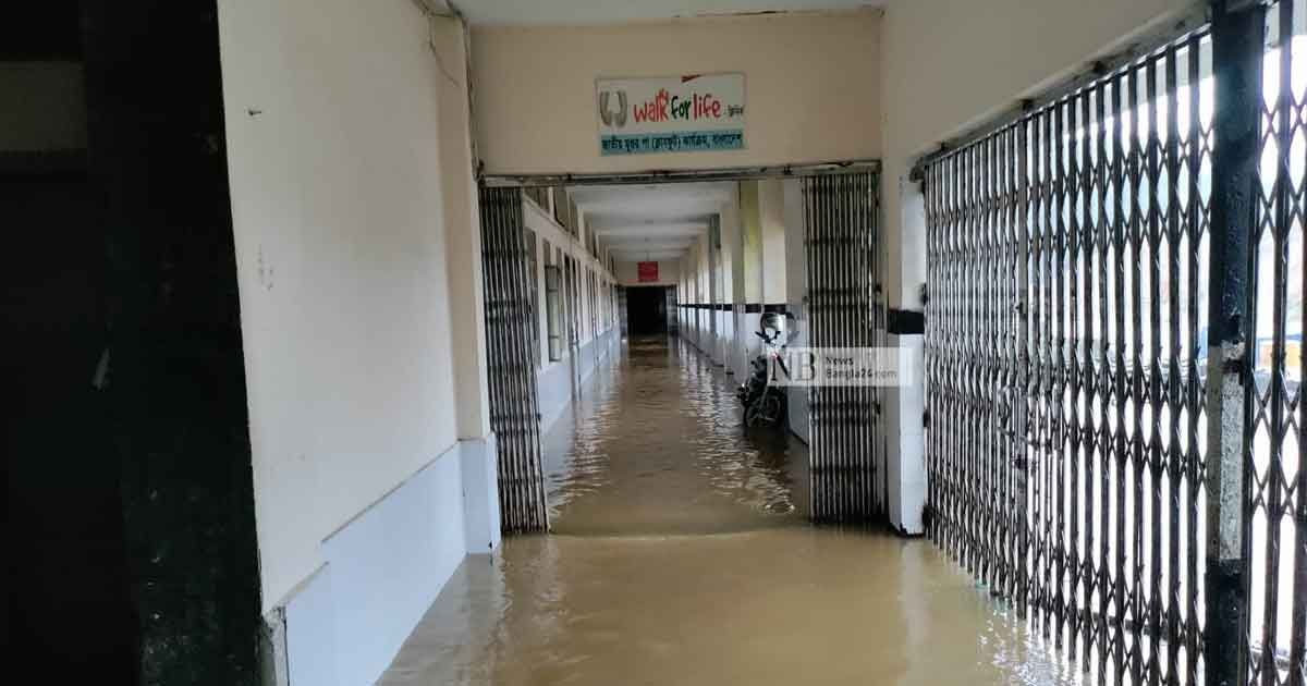 ওসমানী মেডিক্যালেও বানের পানি