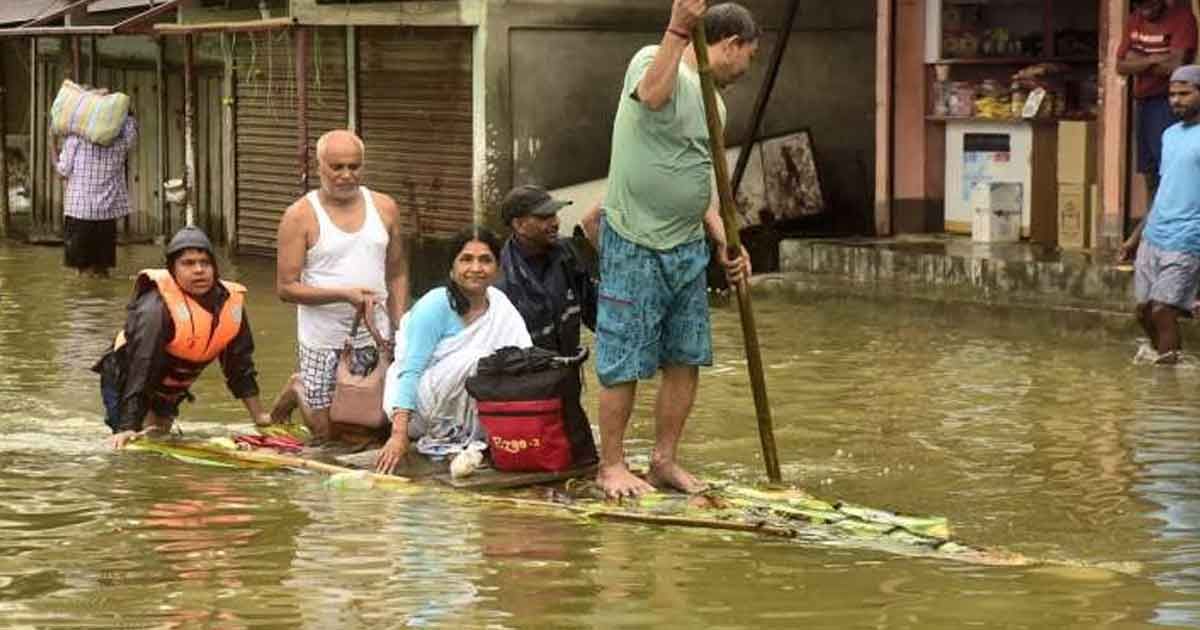 বন্যায় আসাম-মেঘালয়ে ৩১ মৃত্যু