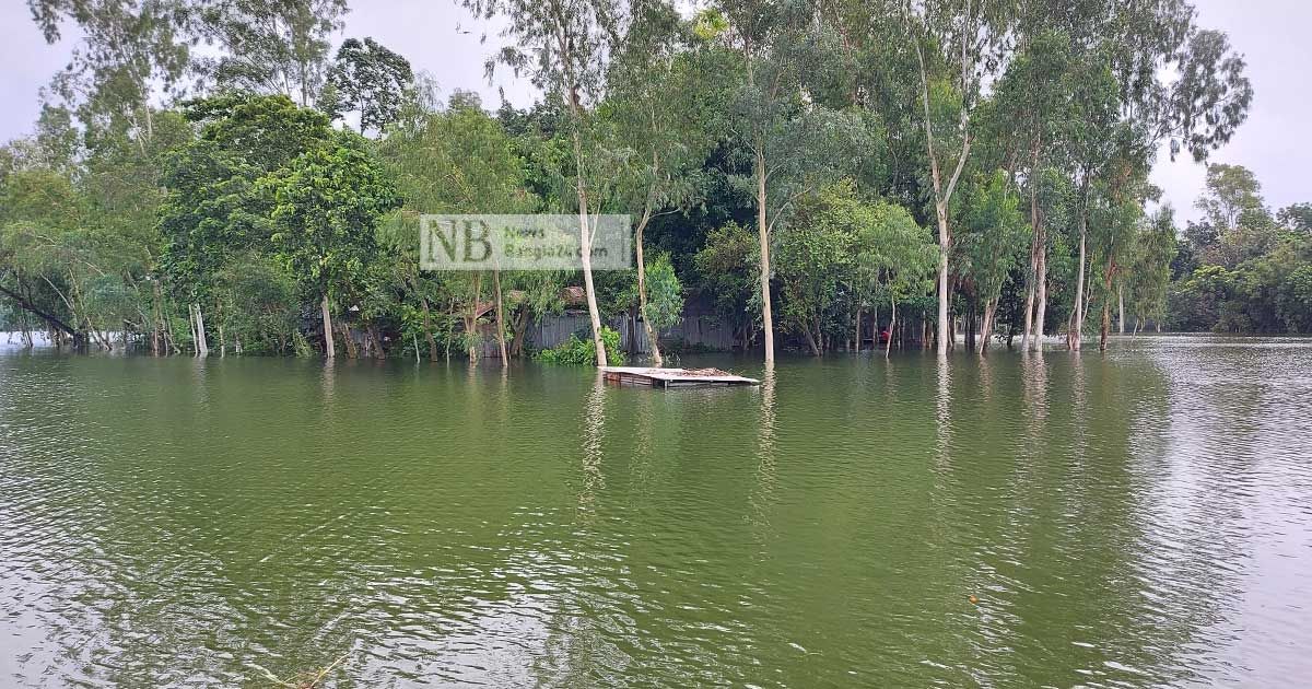 সিরাজগঞ্জে একের পর এক নতুন অঞ্চল প্লাবিত