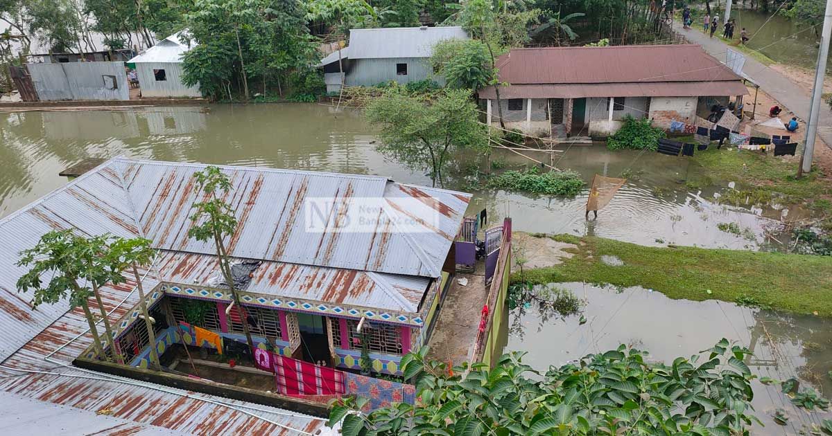 সিলেট নগরীর বাইরের বেশির ভাগ এলাকা এখনও প্লাবিত
