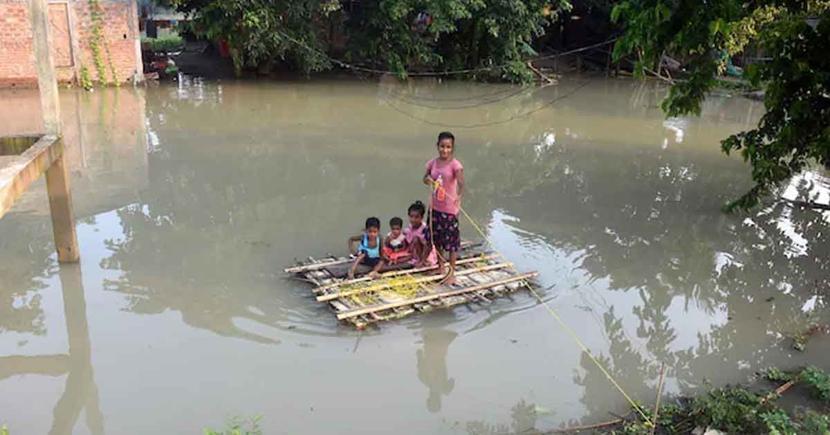 আসামে বন্যায় ২৪ ঘণ্টায় ৯ মৃত্যু