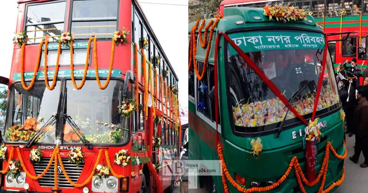 সেপ্টেম্বরে আরও ৩ পথে নামছে নগর পরিবহনের ২০০ বাস