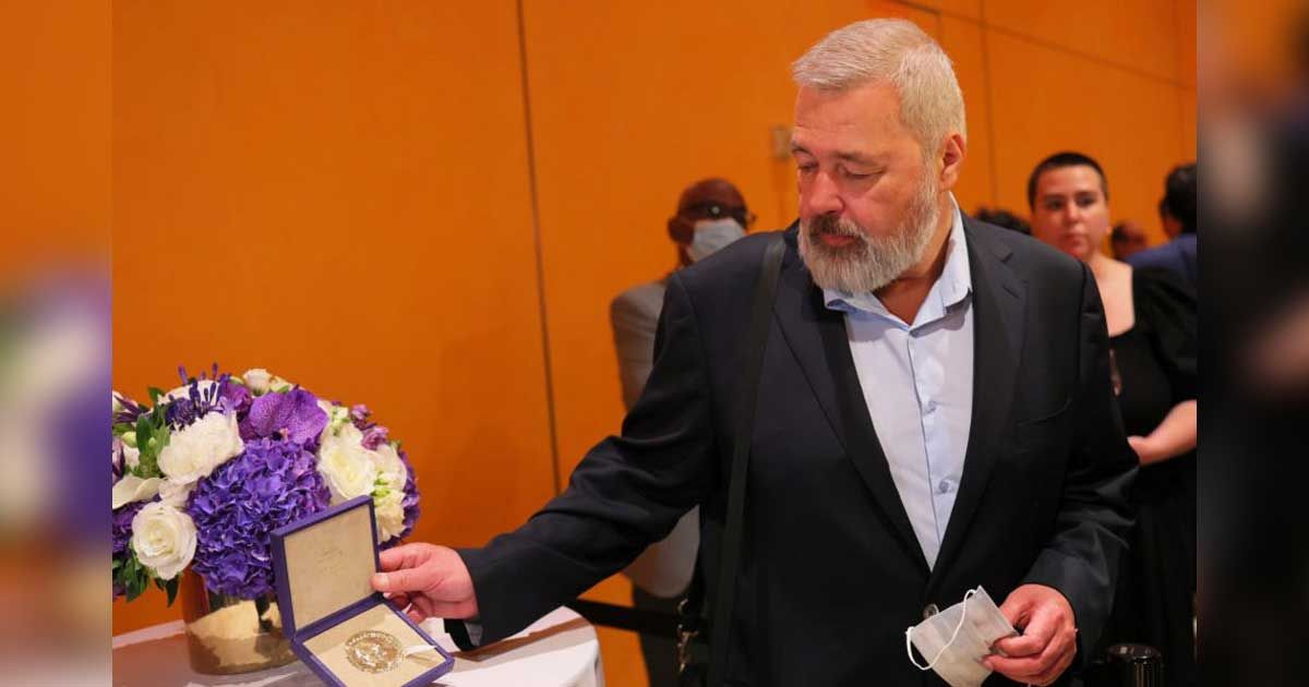 Russian-journalist-sends-money-to-Ukrainians-by-selling-Nobel-Prize-medals