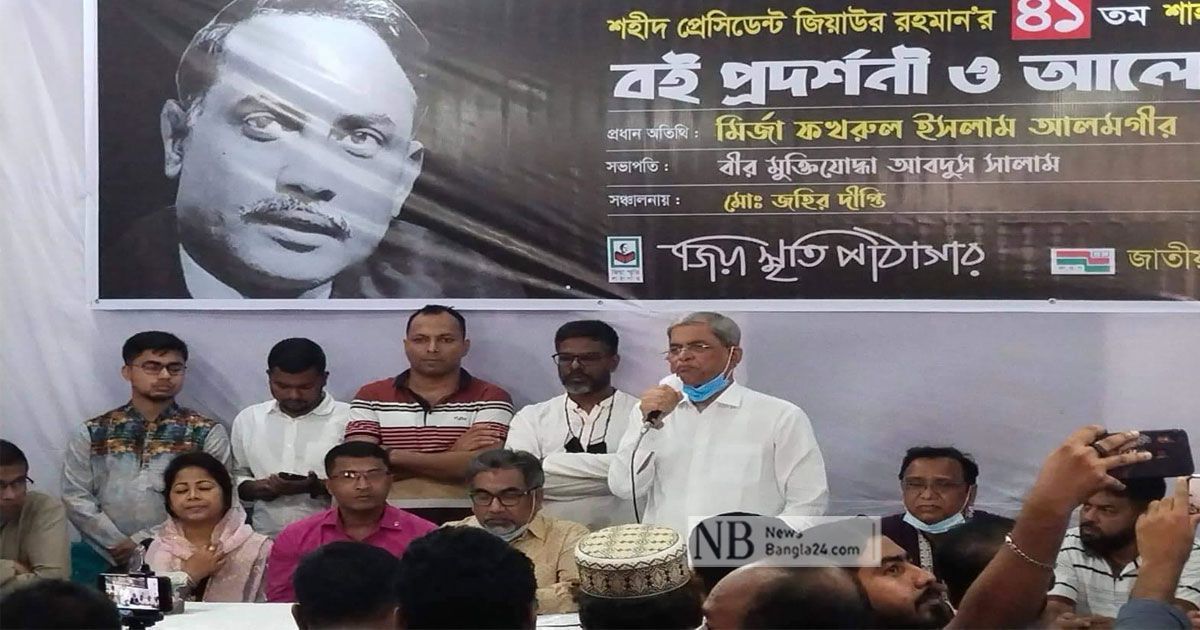 তারা বন্যার্তদের ফেলে সেতু উদ্বোধনে ব্যস্ত: ফখরুল