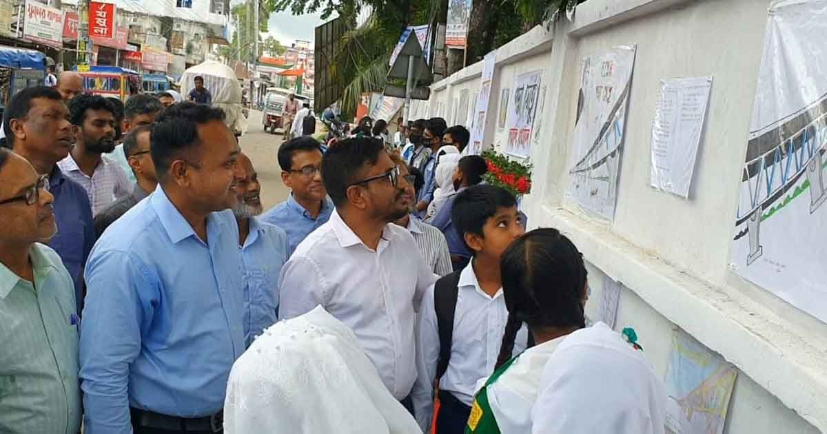 পদ্মা সেতু দেয়ালে খেয়ালে 