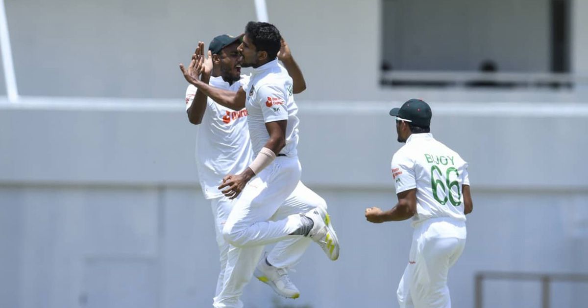 উইন্ডিজকে লিড বড় করতে দিল না বাংলাদেশ
