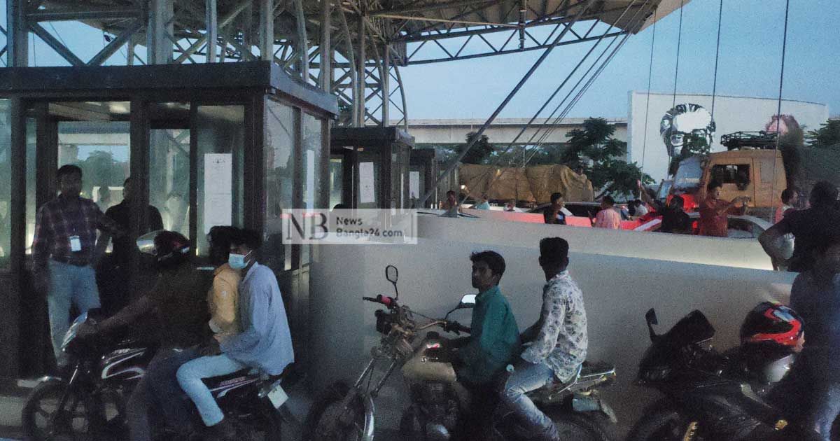 বিদ্যুৎ বিভ্রাটে ৮ মিনিট বন্ধ পদ্মা সেতুর টোল আদায়