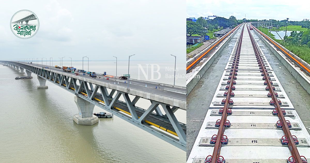 পদ্মা সেতু দিয়ে ট্রেনে ঢাকা-যশোর পৌনে ২ ঘণ্টা