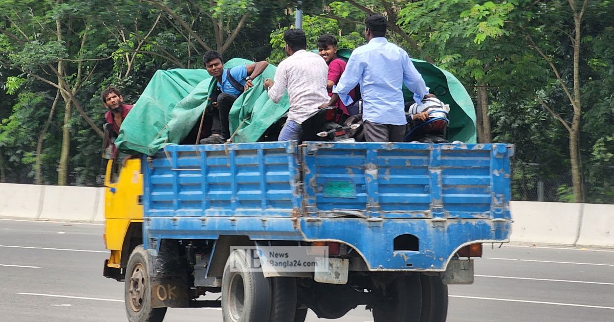 যানবাহনের চাপ কম পদ্মার টোল প্লাজায়